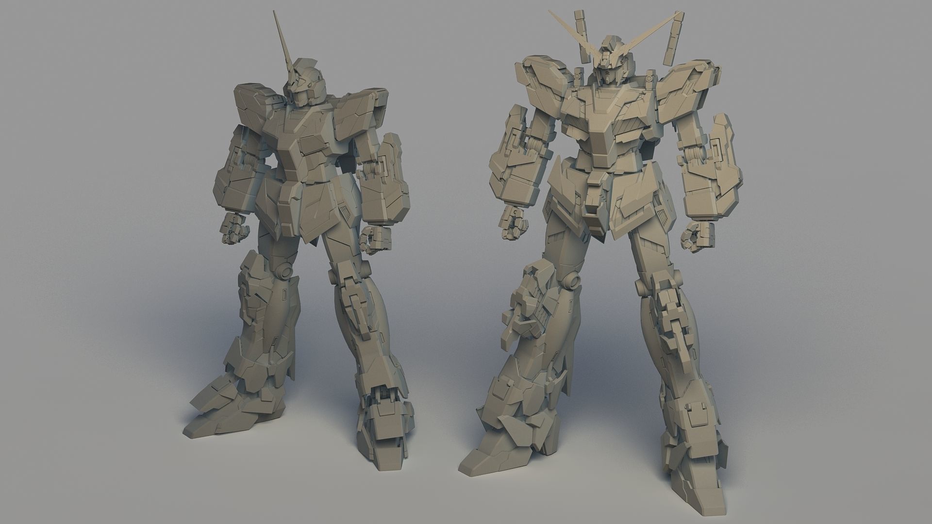 Mobile Suit RX-0 Full Armor Unicorn Gundam 3D model_15
