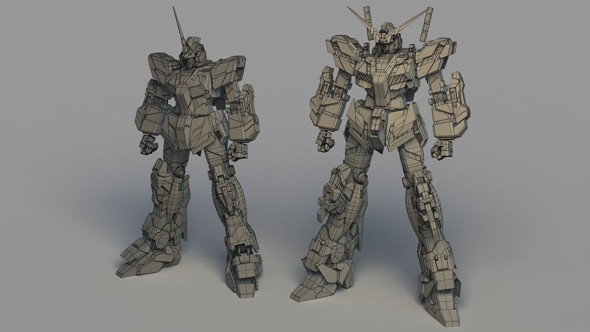 Mobile Suit RX-0 Full Armor Unicorn Gundam 3D model_16