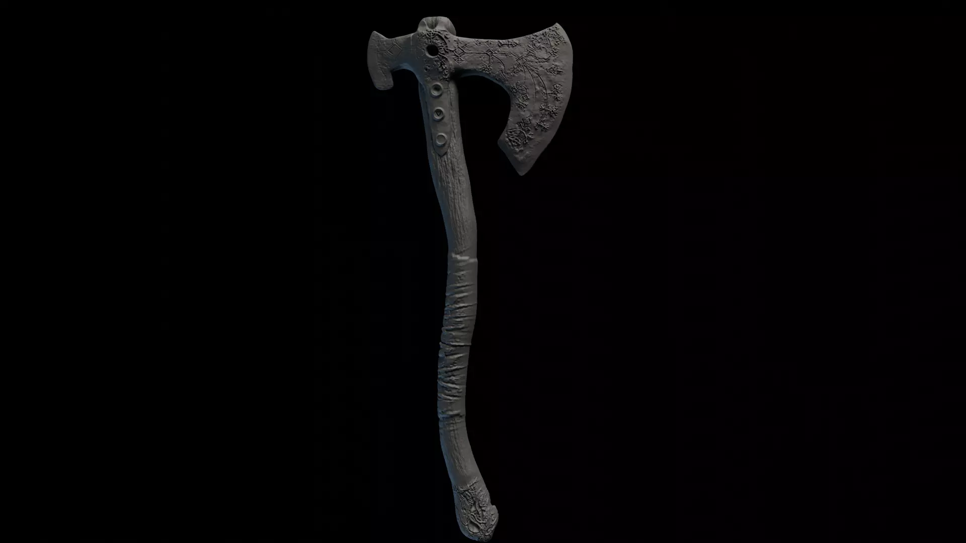 Leviathan Axe 3D Model 3D print model_0