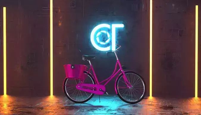 Bicycle Classic Free 3D model