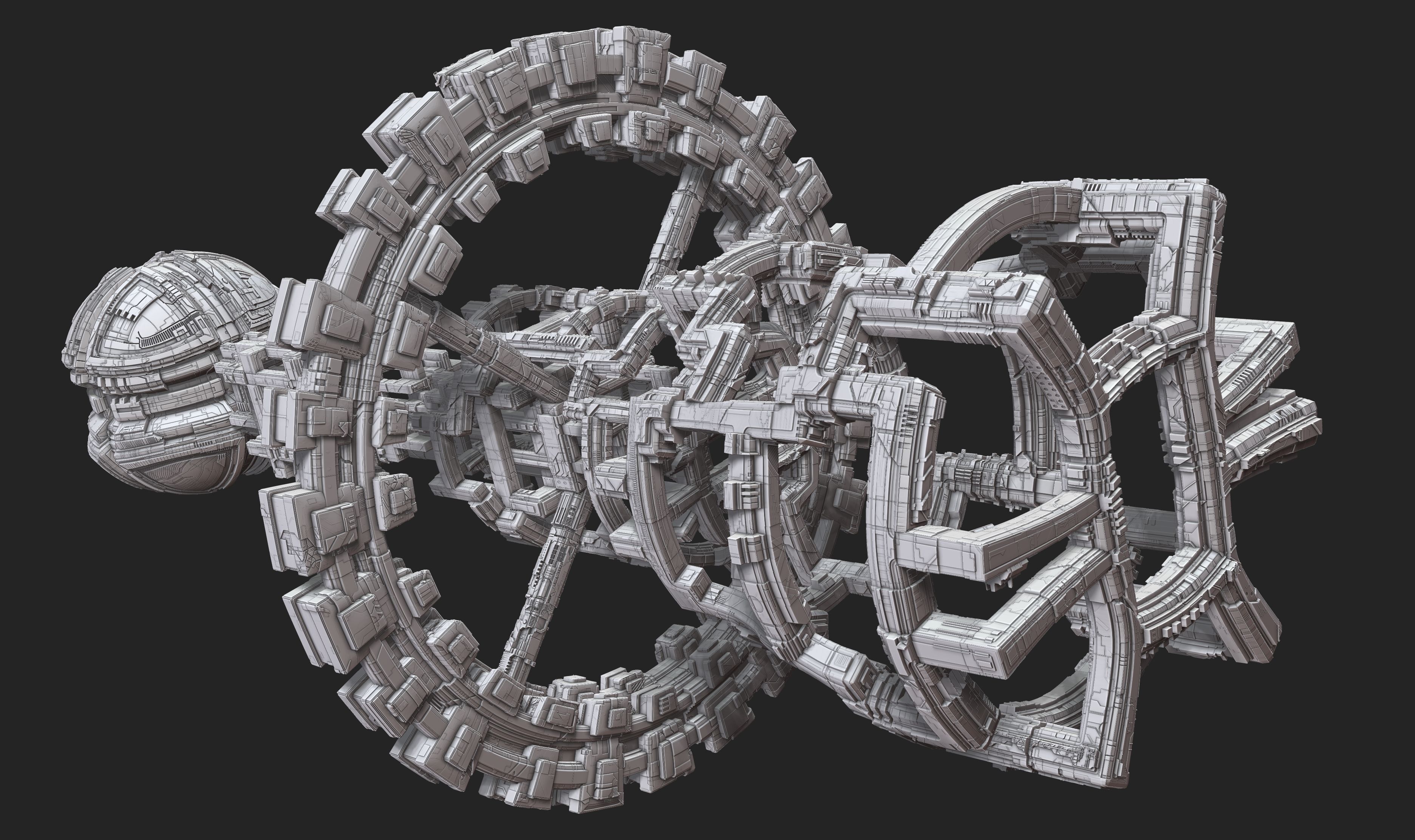 space equipment node 00202 3D model_14