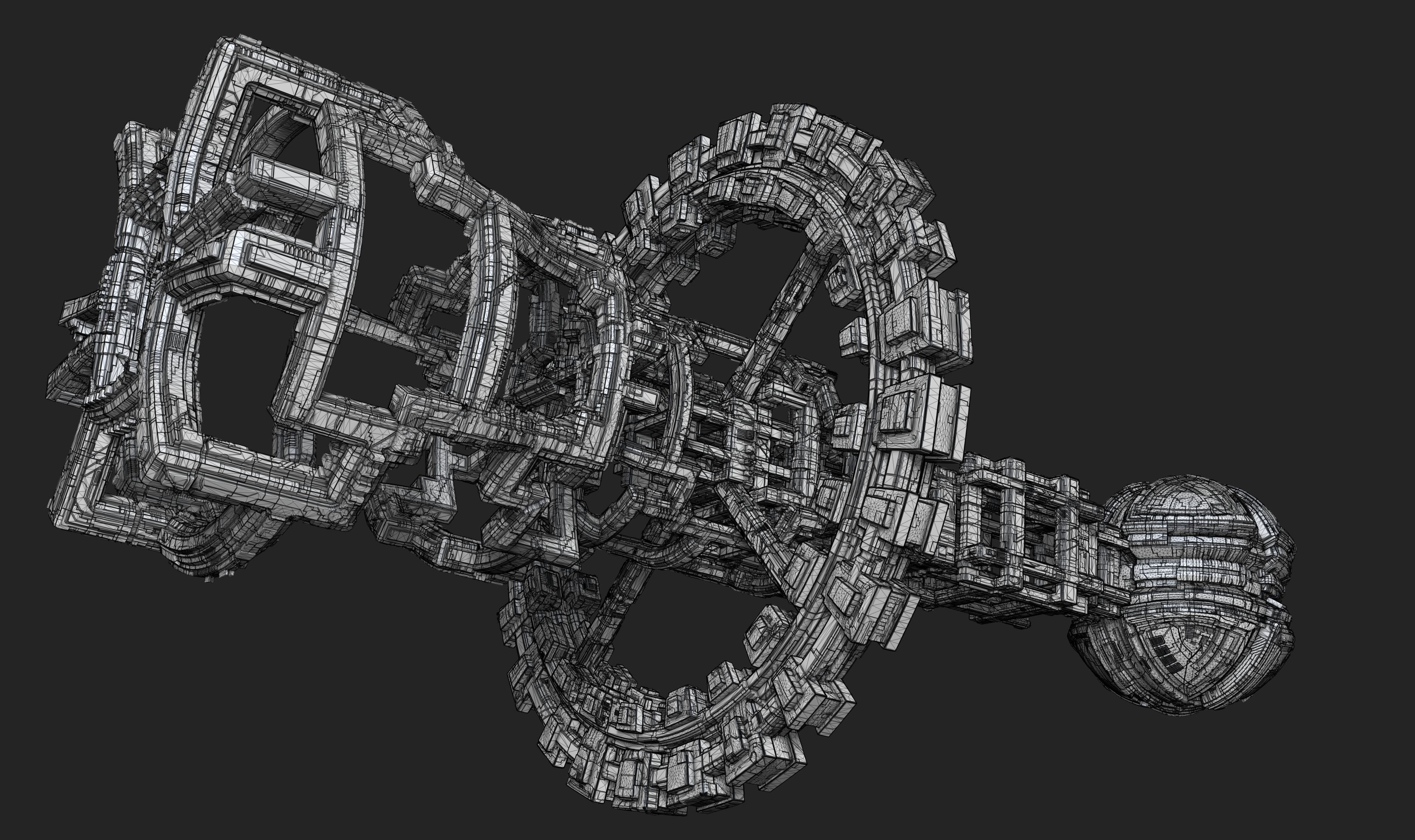 space equipment node 00202 3D model_9