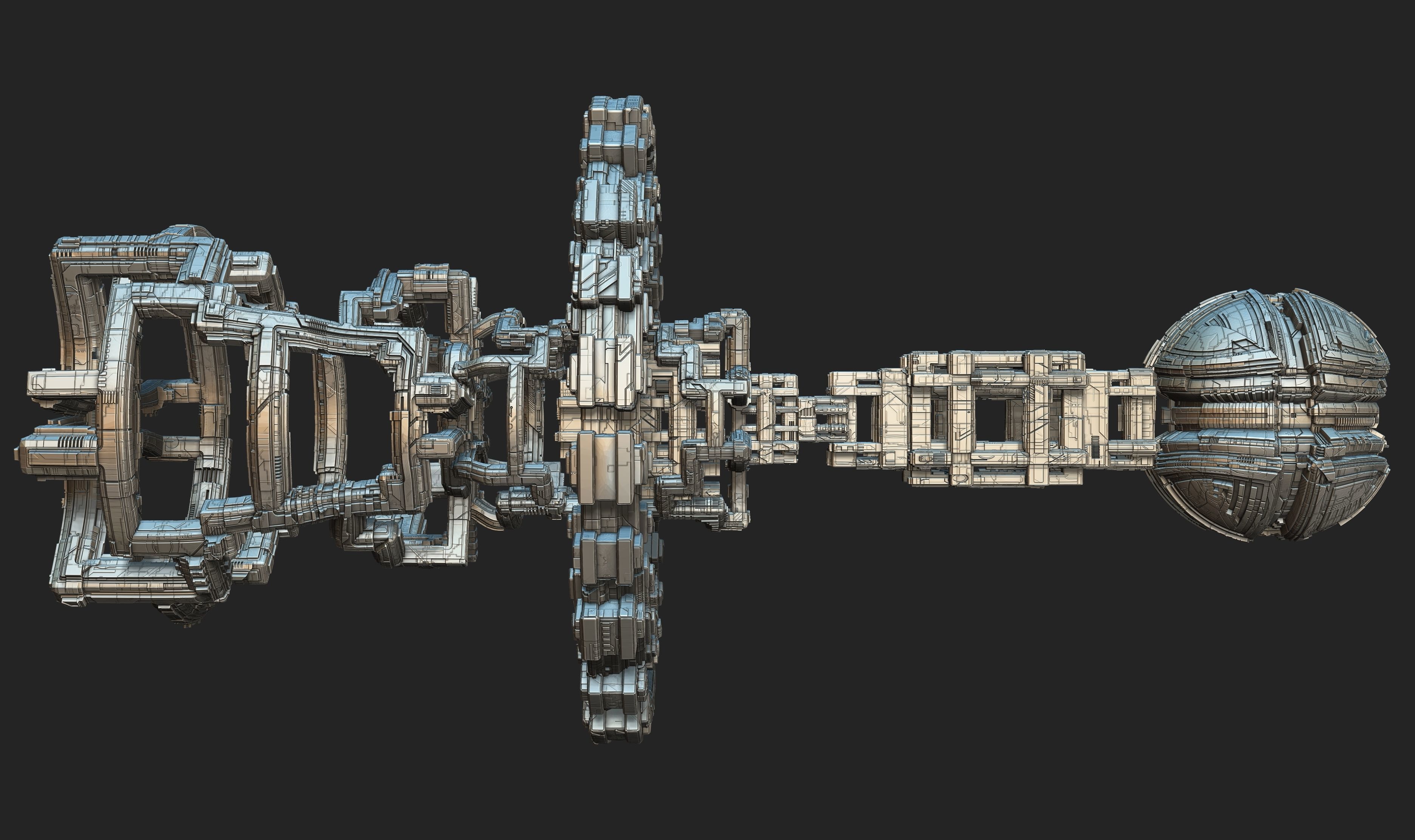 space equipment node 00202 3D model_4