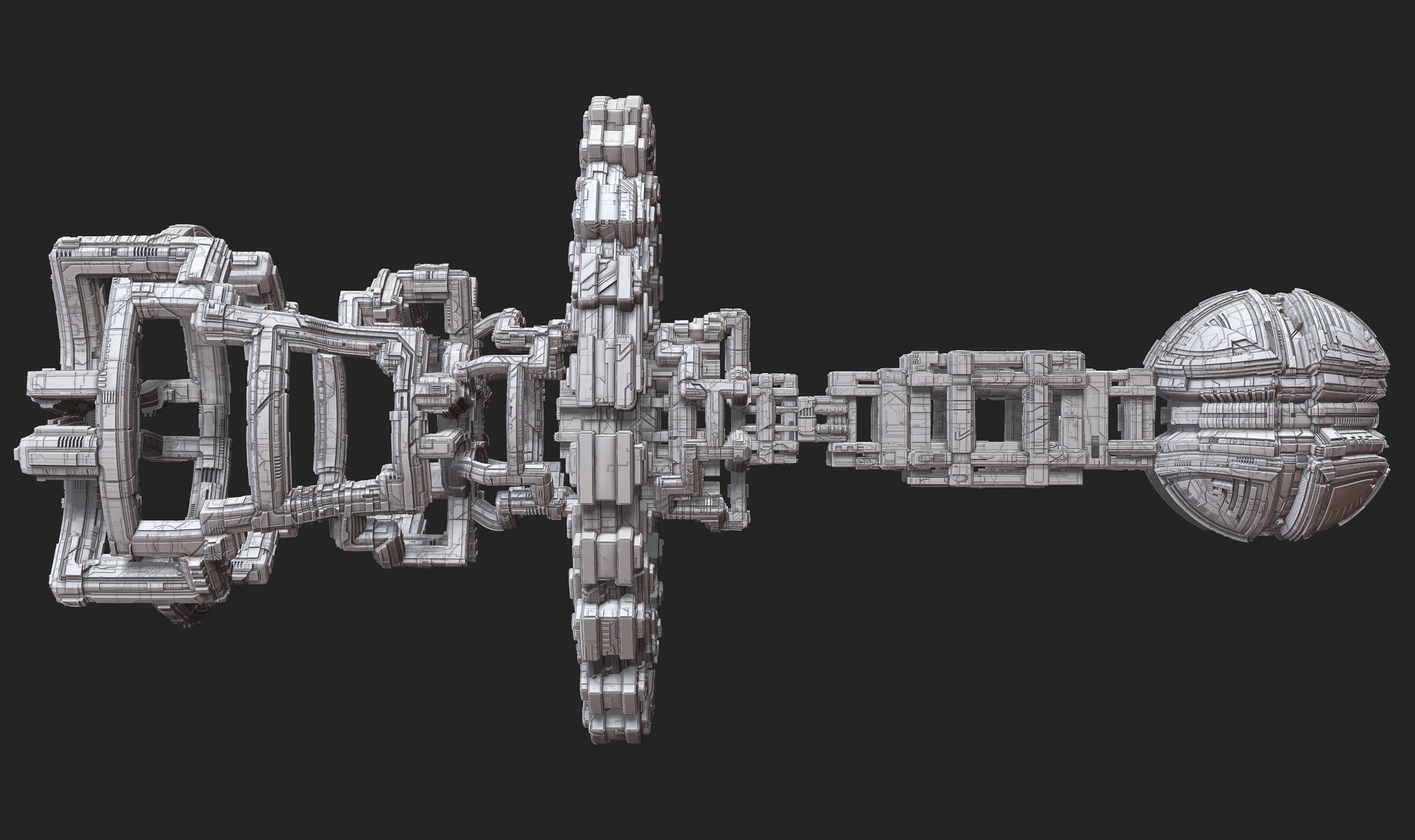 space equipment node 00202 3D model_5