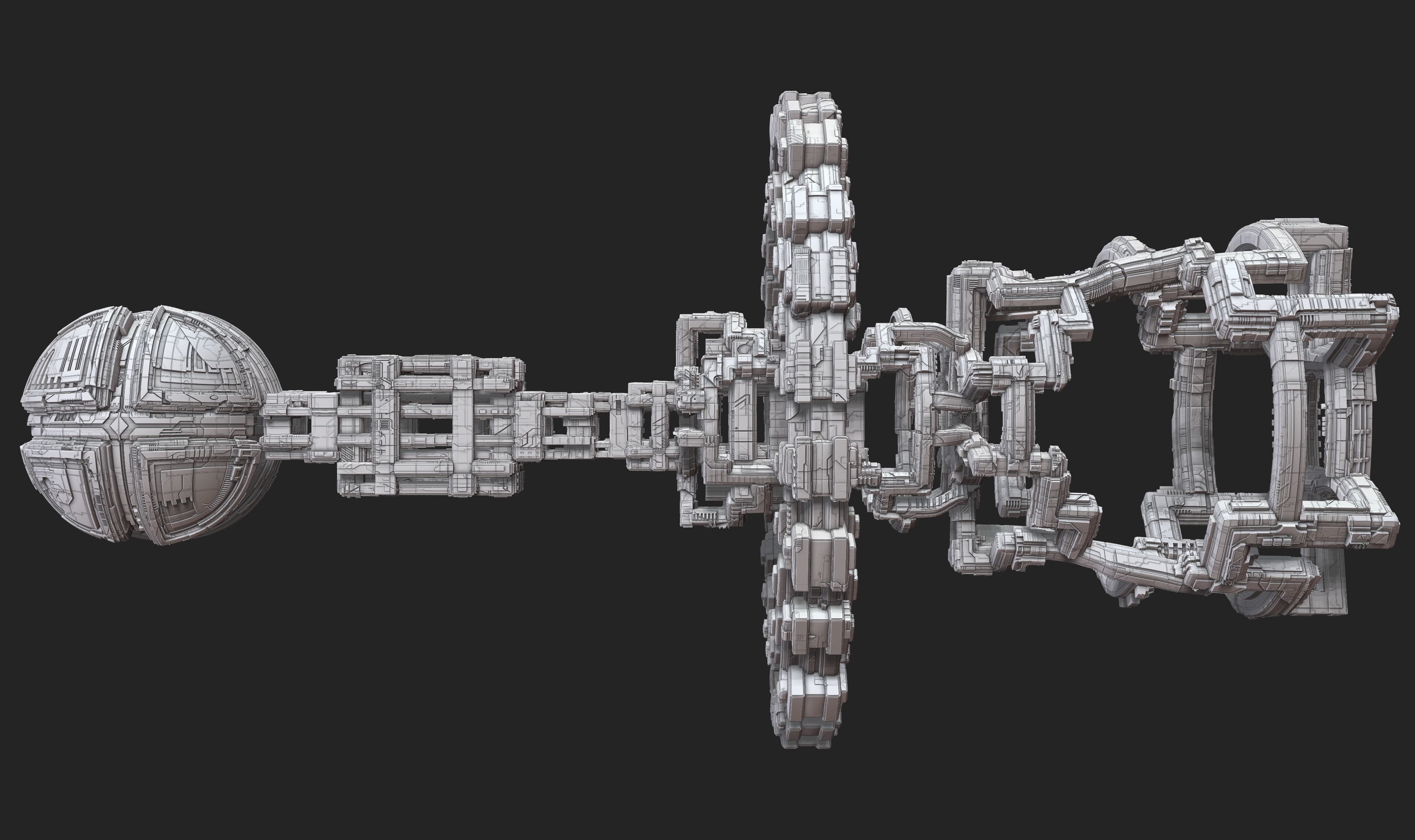 space equipment node 00202 3D model_23