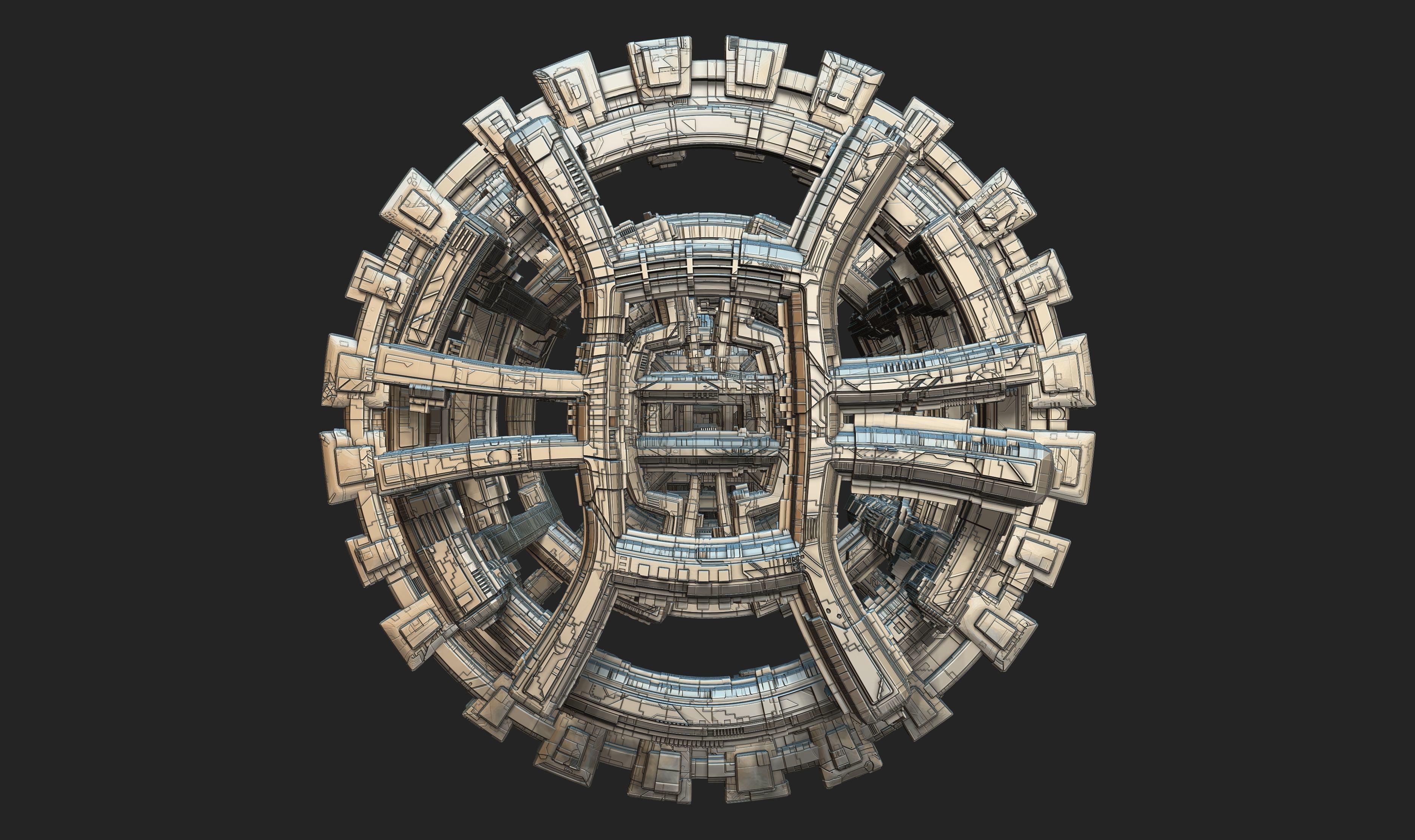 space equipment node 00202 3D model_16