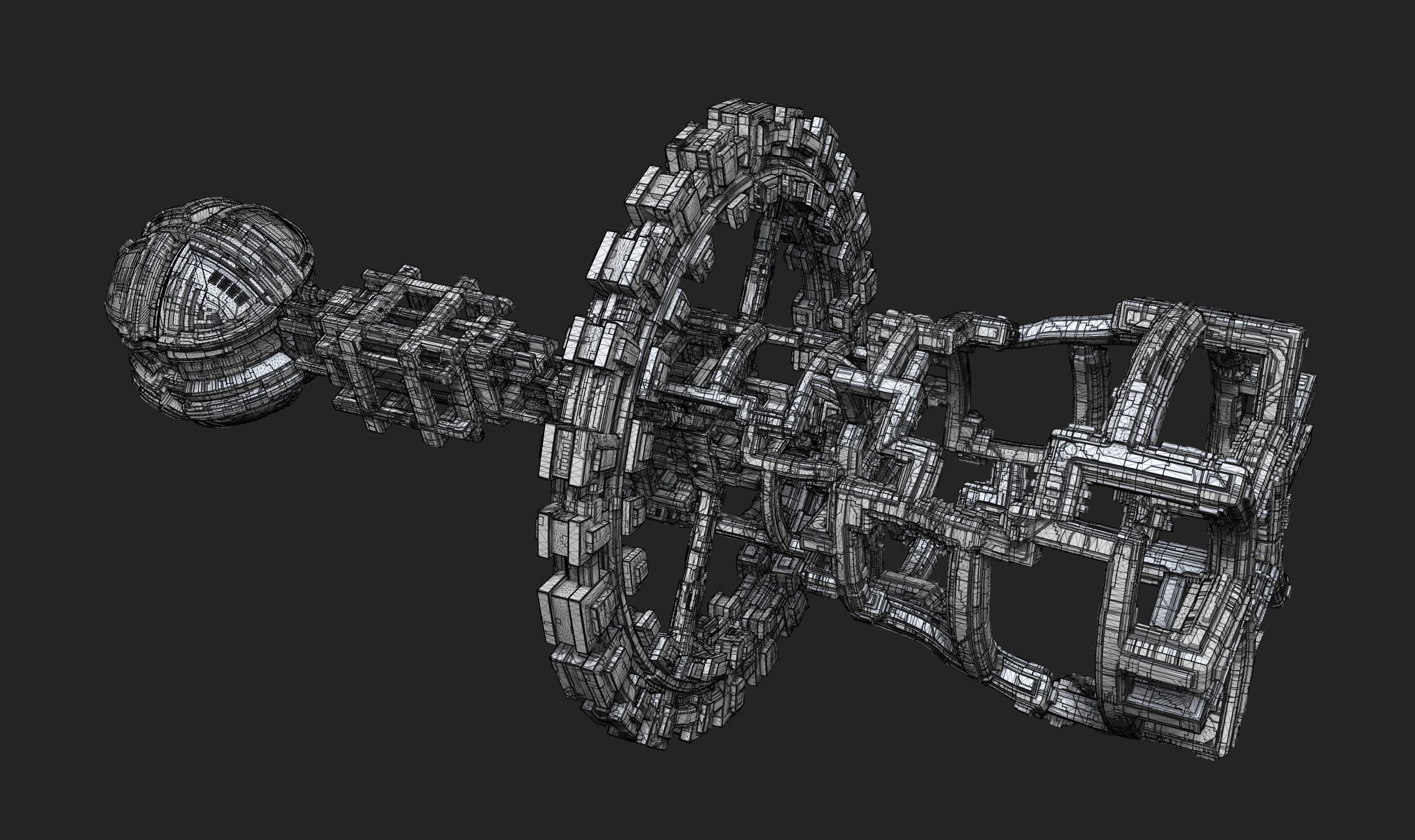 space equipment node 00202 3D model_3