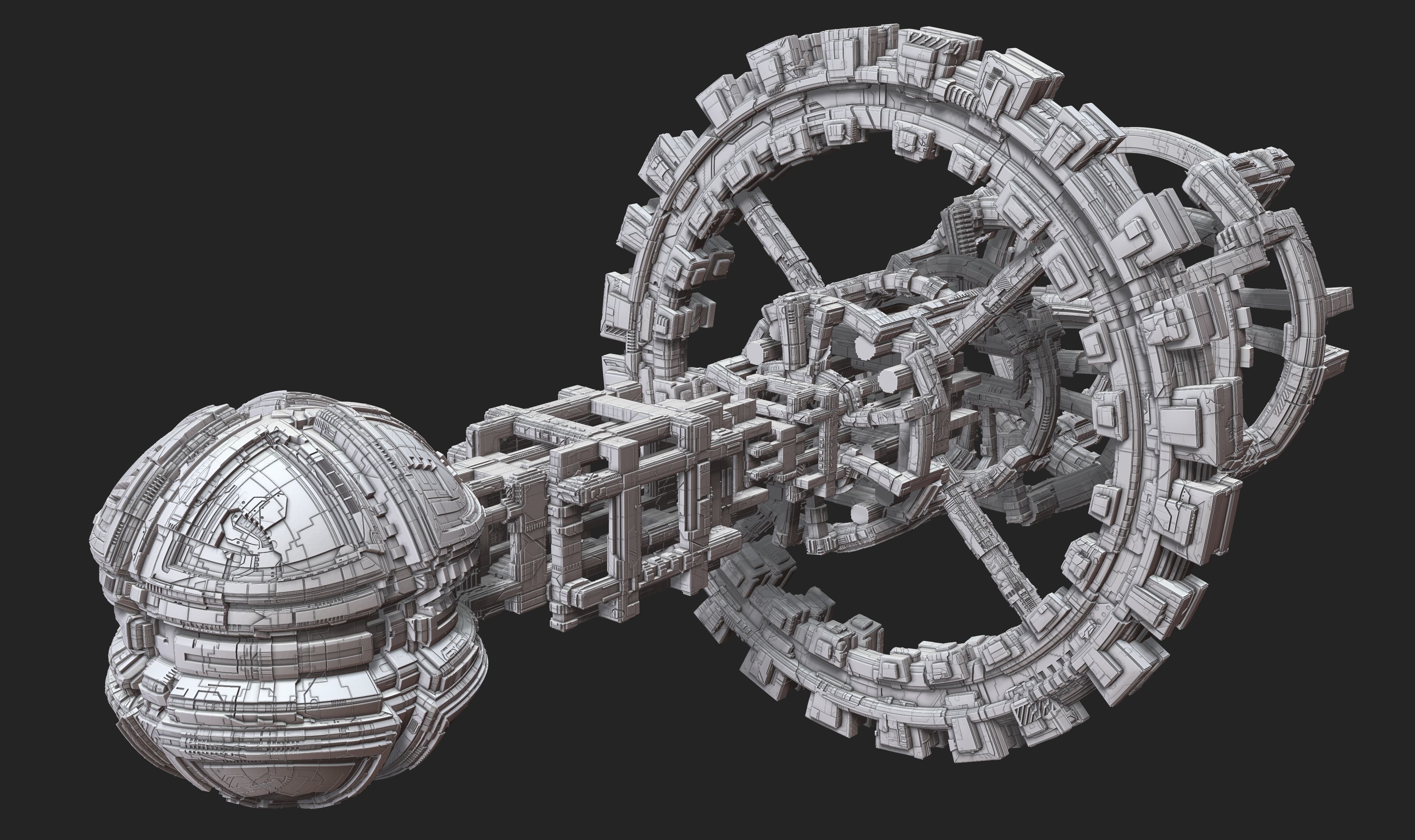 space equipment node 00202 3D model_11
