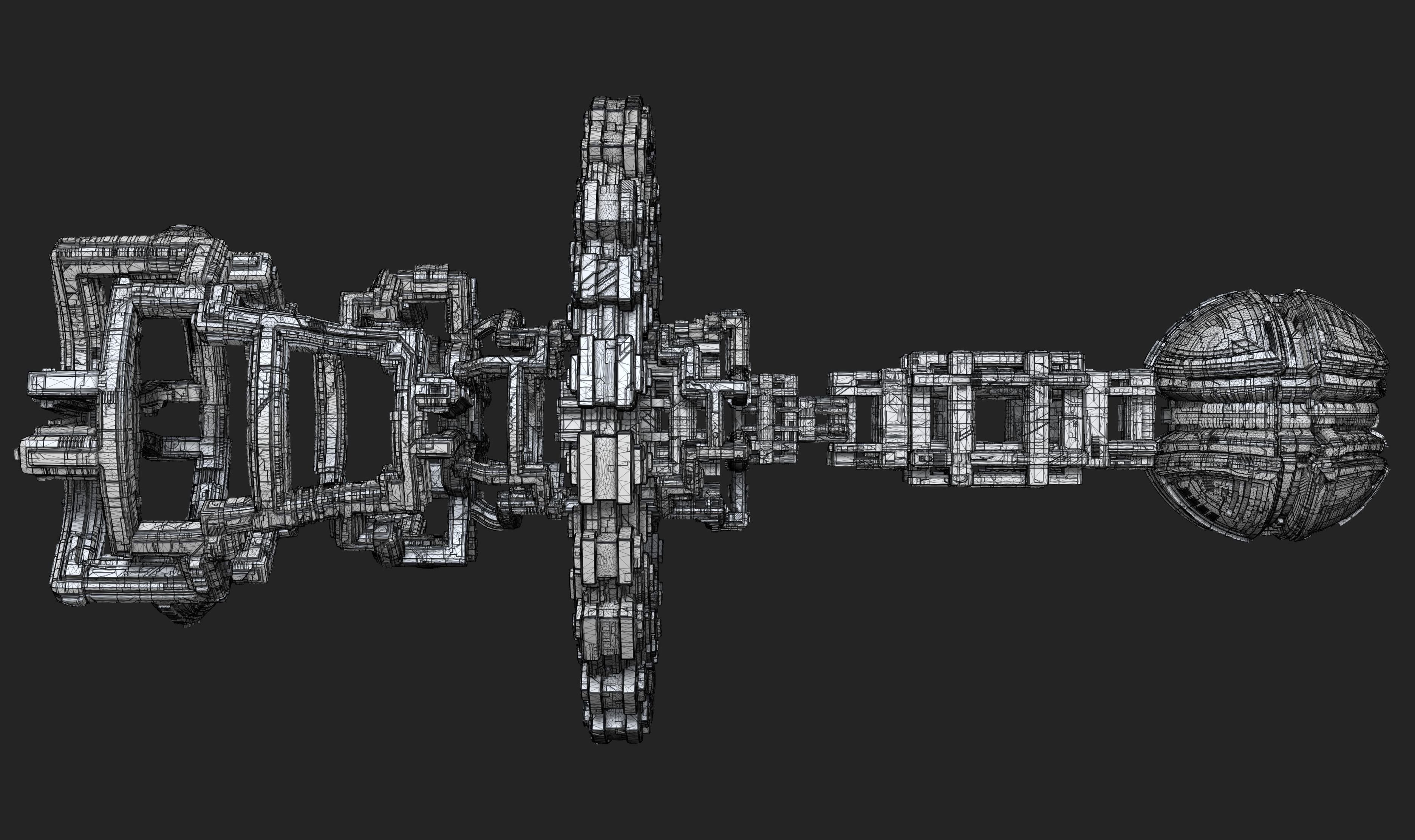 space equipment node 00202 3D model_6