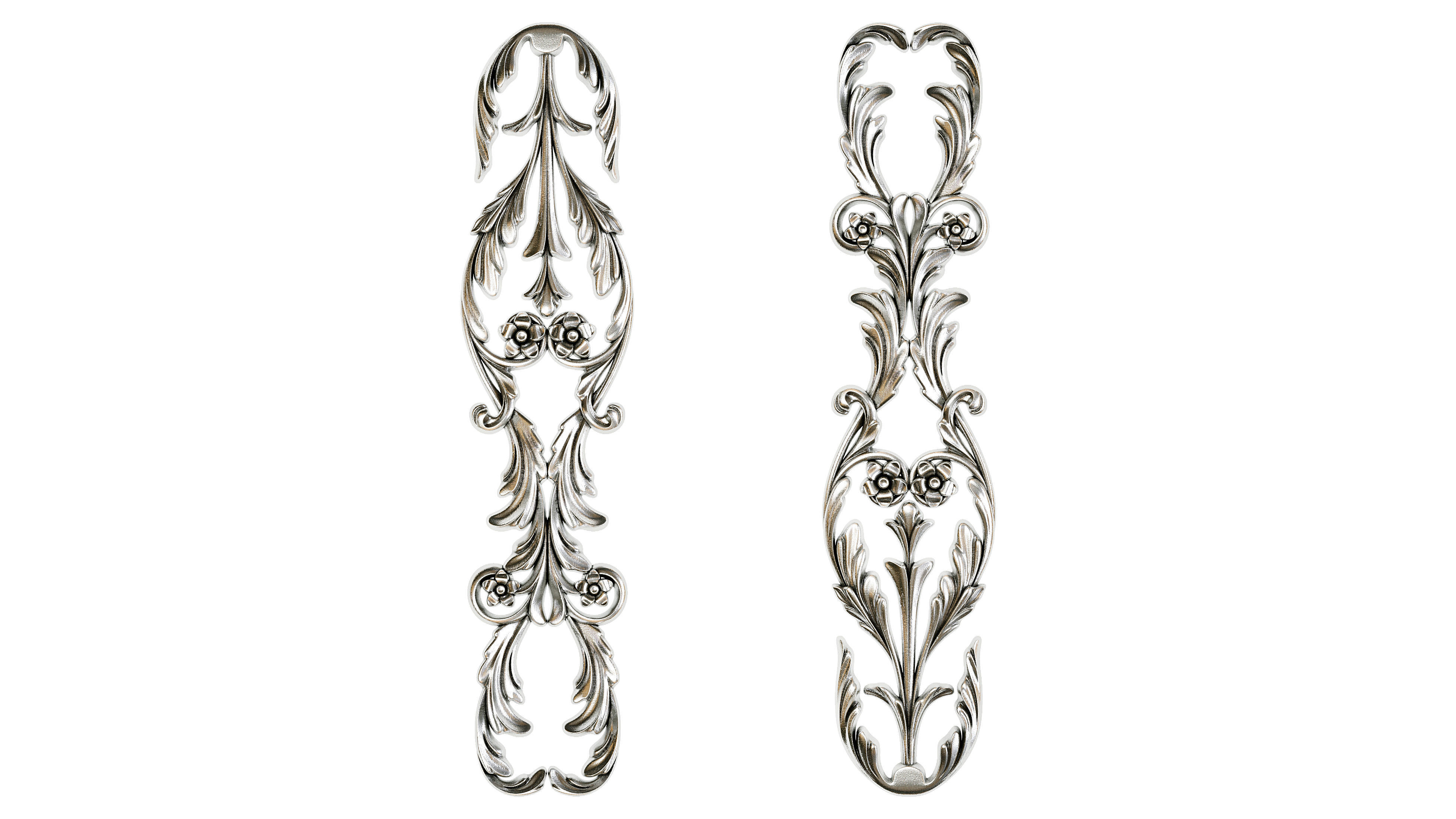 Classic carved 216 3D model_2