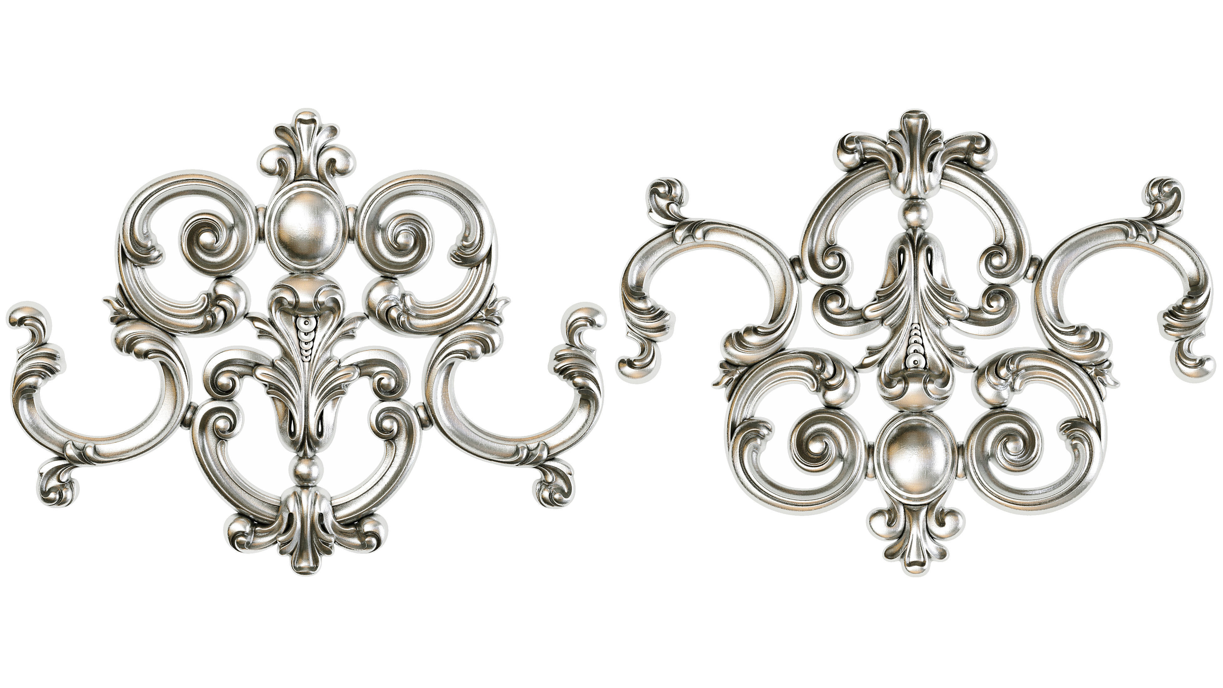 Classic carved 217 3D model_2