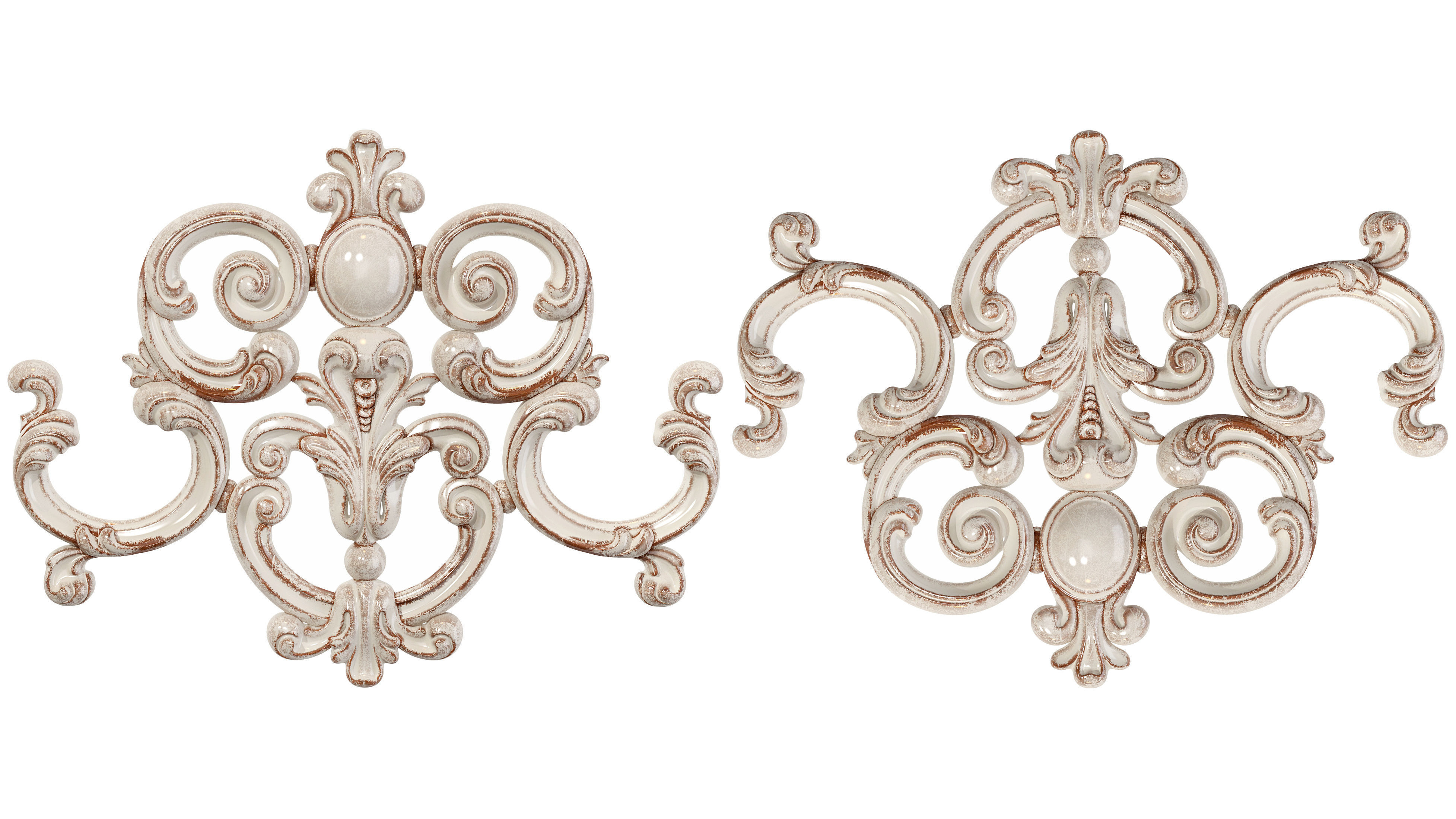 Classic carved 217 3D model_3