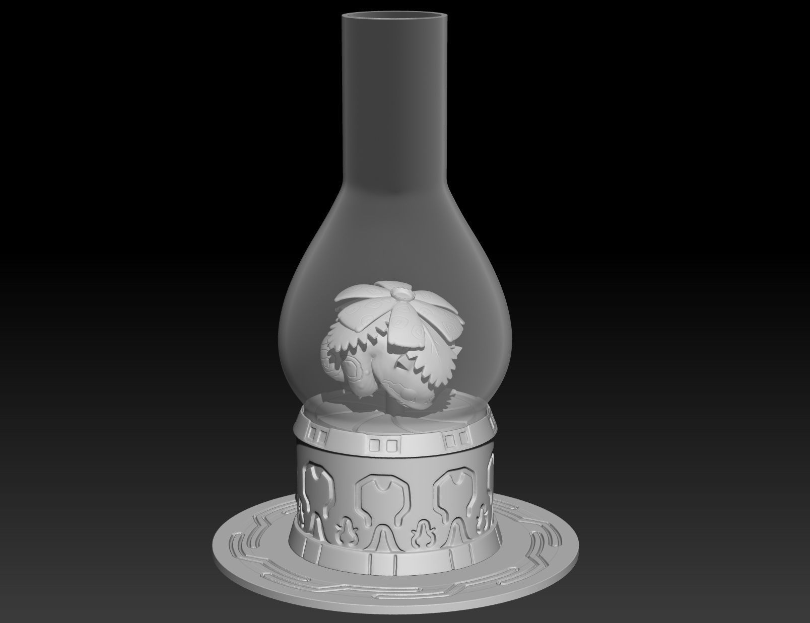 Pokemon Venusaur Clone 3D print model_3