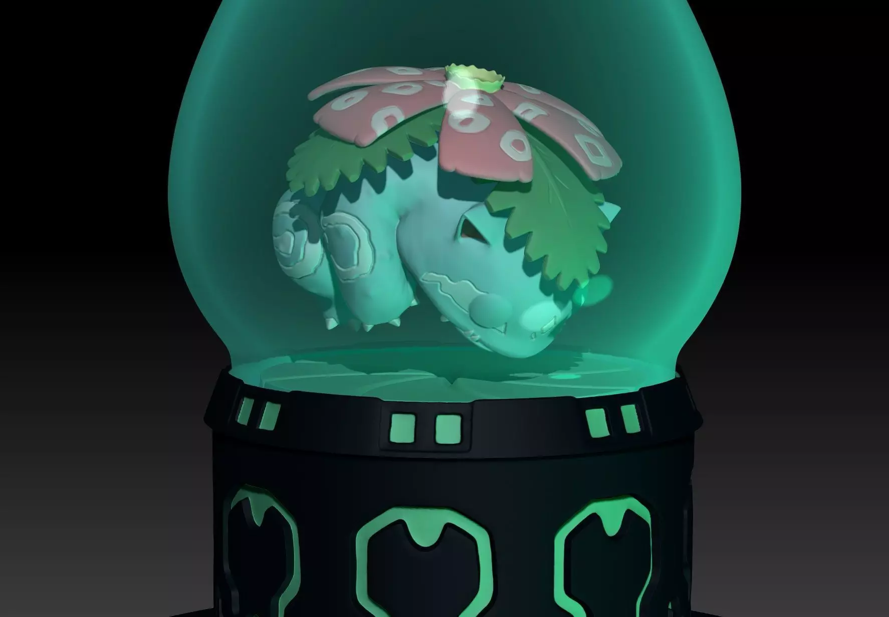 Pokemon Venusaur Clone 3D print model_0