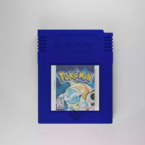 Cartridge blue pokemon