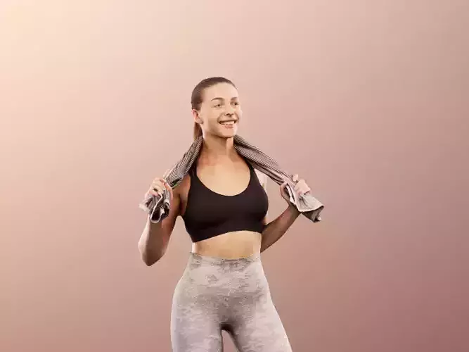 Klara 12632 - Athletic Young Woman