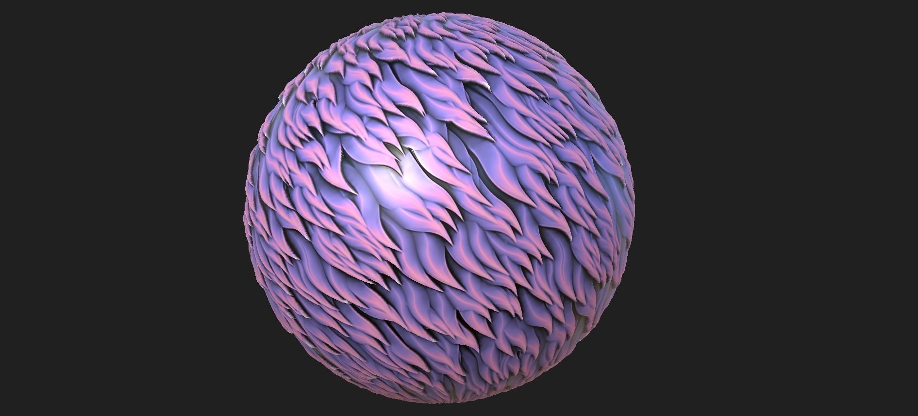 20 Stylized Fur and Hair Patterns Pack Texture_20