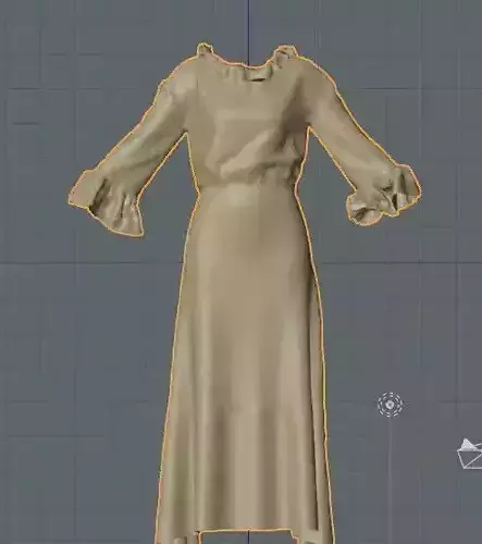 dress by marvelous designer 