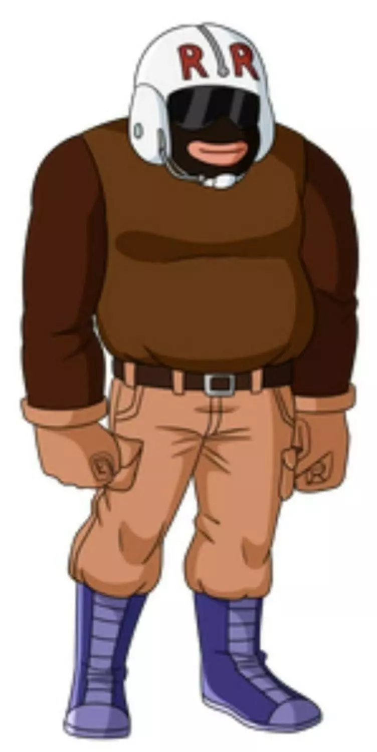 Red ribbon soldier 3D print model_0