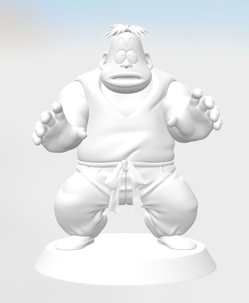 wolf grey dbz 3D print model_1