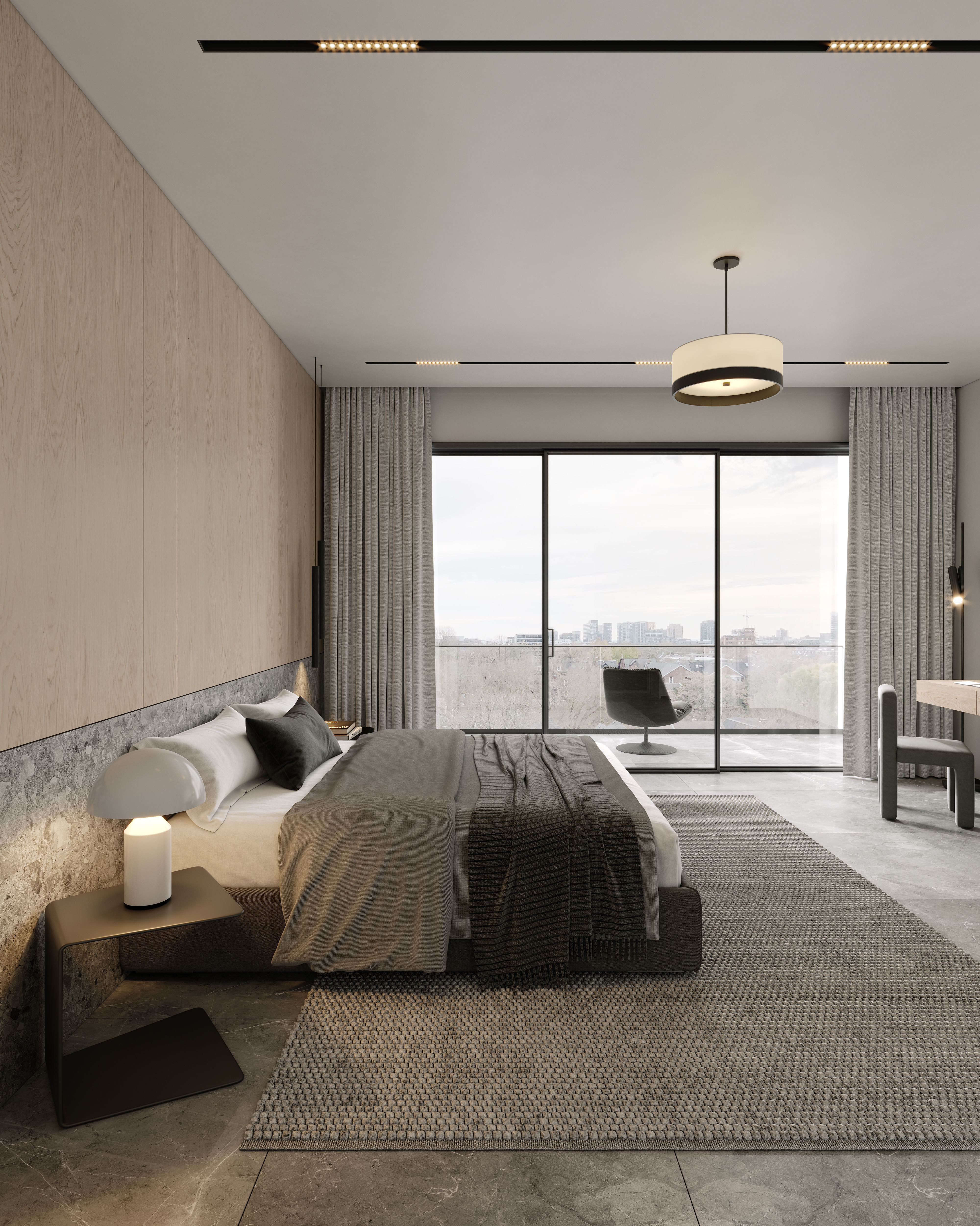 AR-22045 Case Study - Bedroom 3D Scene 3D model_4