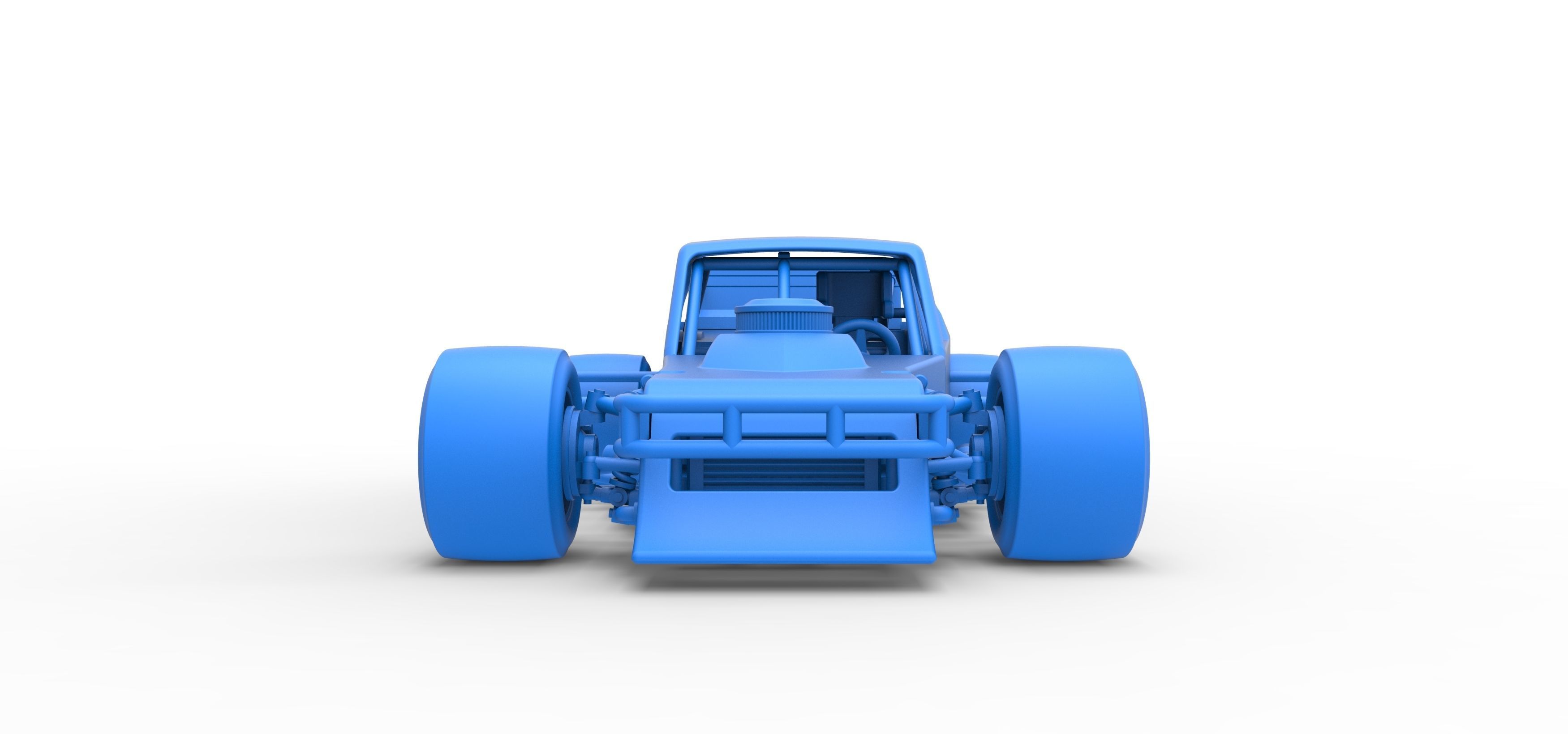Asphalt Modified stock car Scale 1 to 25 3D print model_29