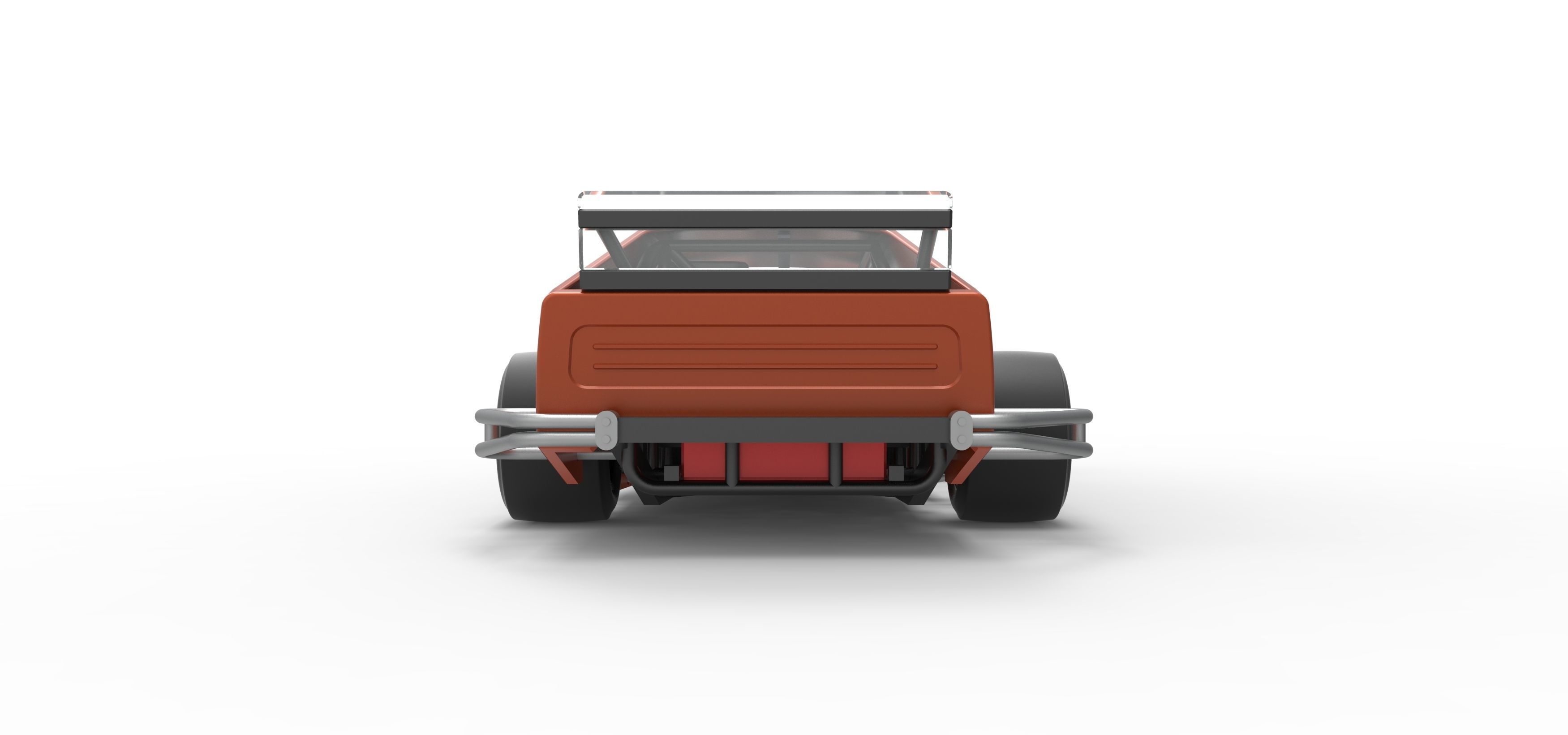 Asphalt Modified stock car Scale 1 to 25 3D print model_15