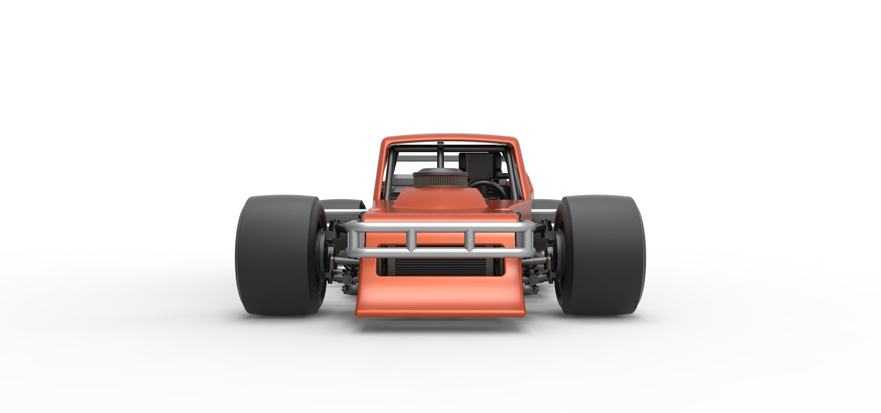 Asphalt Modified stock car Scale 1 to 25 3D print model_7