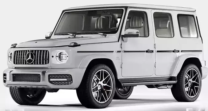 Mercedes-Benz-AMG G63  with interior also