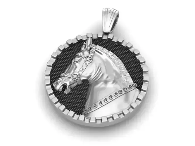 Warhorse Printable Pendant