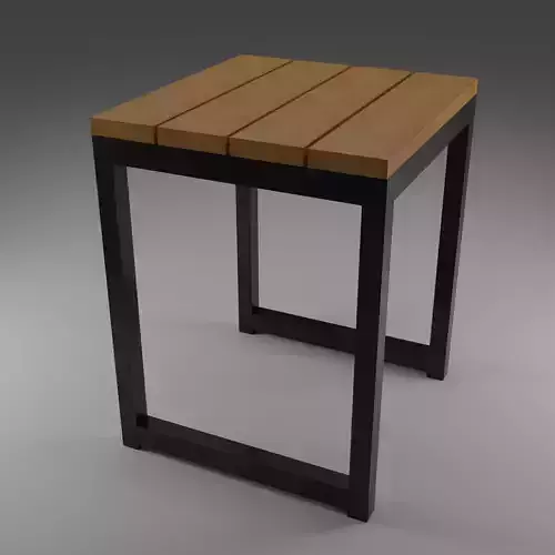 Modern Stool 3D model