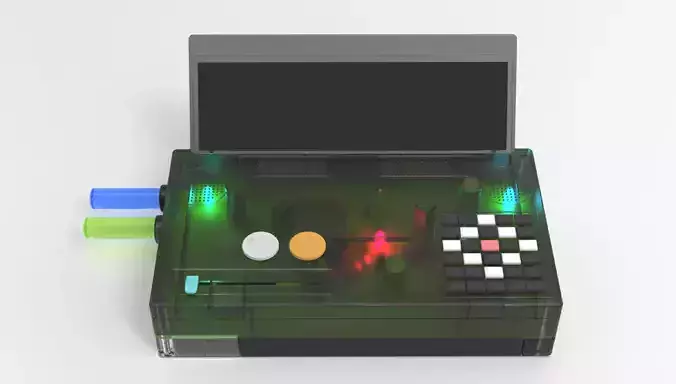computer 3D print model