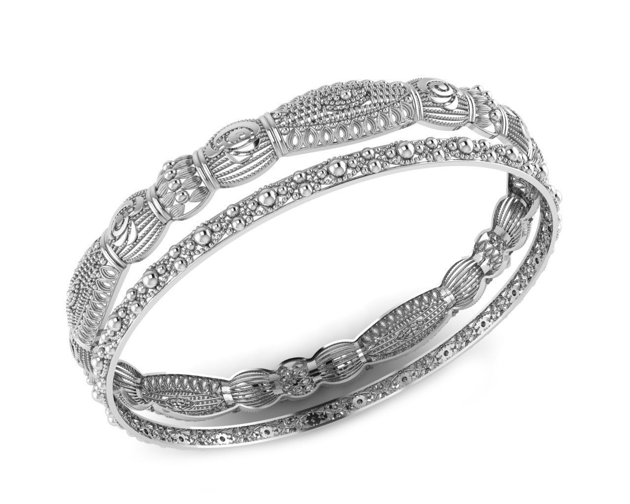 Bracelet 3D print model_1