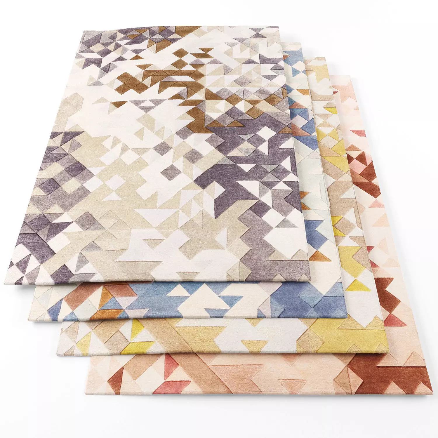 Rugs-1343 Low-poly 3D model_0