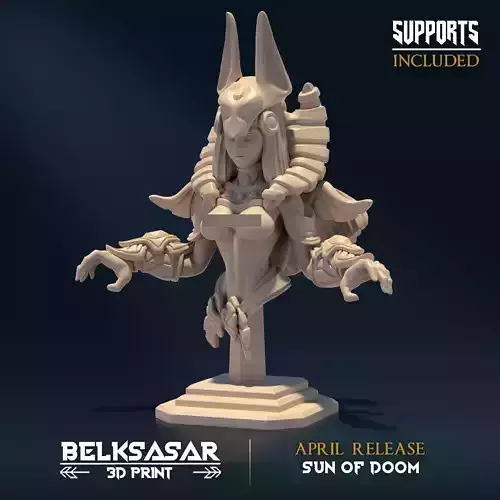 Doom Sun Bust Topless