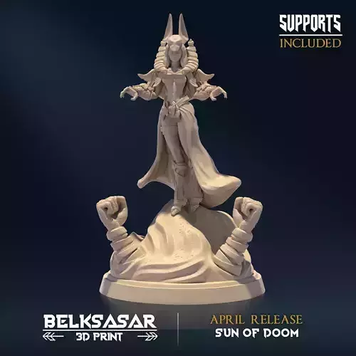 Doom Sun Priestess Nude