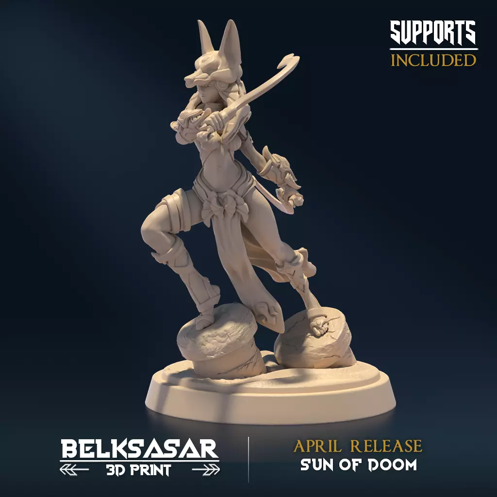 Doomblades of Dark Sun B Free 3D print model