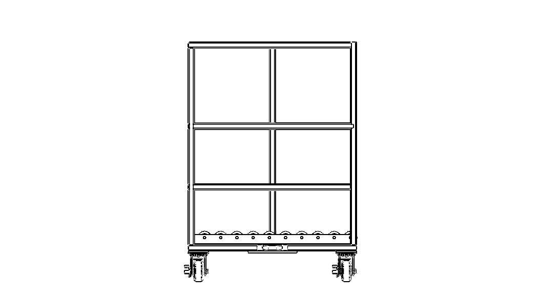 Roller Transfer Carts Trolley Free 3D model_20