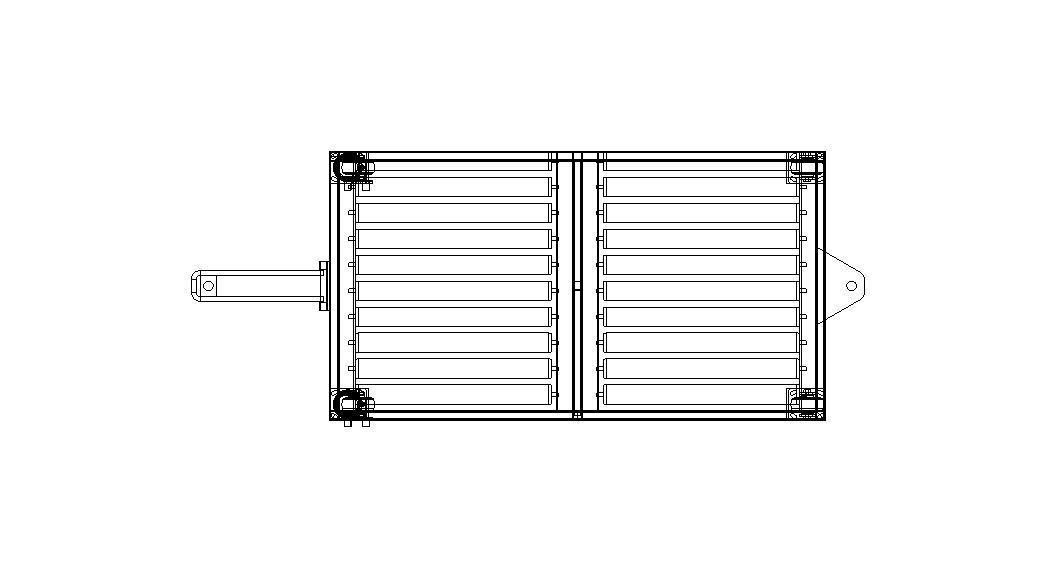 Roller Transfer Carts Trolley Free 3D model_13