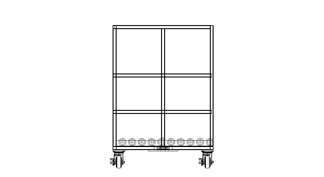 Roller Transfer Carts Trolley Free 3D model_22