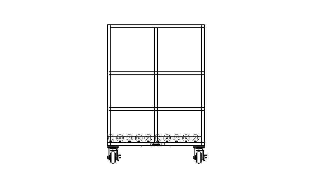 Roller Transfer Carts Trolley Free 3D model_25