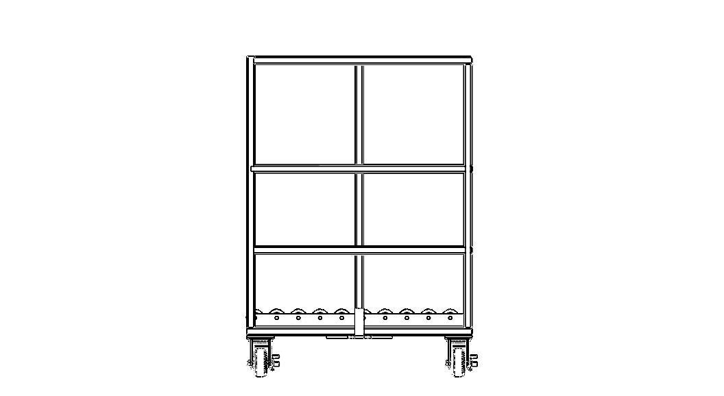 Roller Transfer Carts Trolley Free 3D model_23