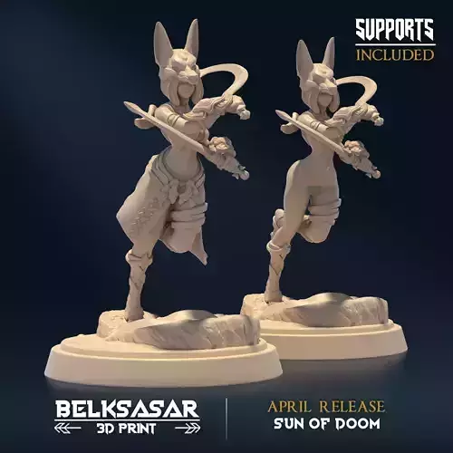 Doomblades of Dark Sun D Nude and Normal