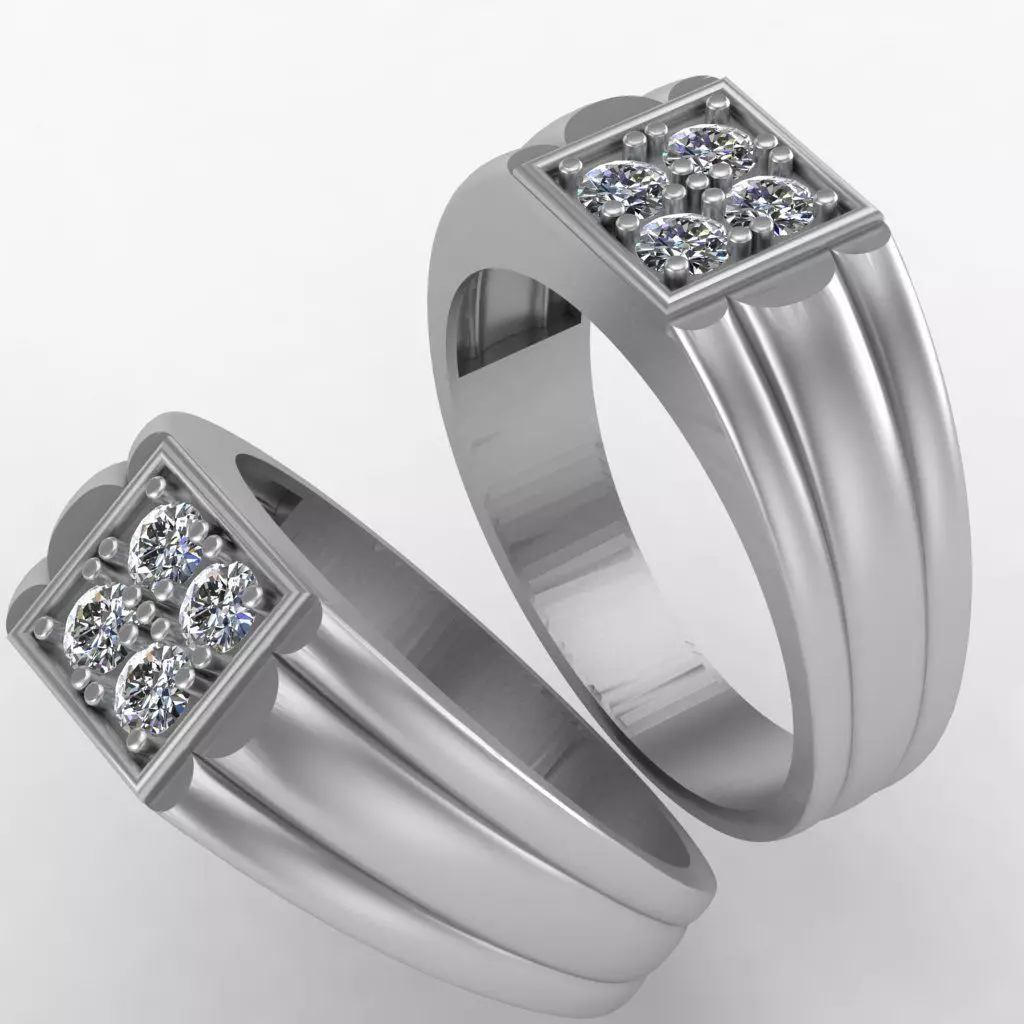 GENTS RING 3D print model
