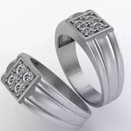GENTS RING 3D print model