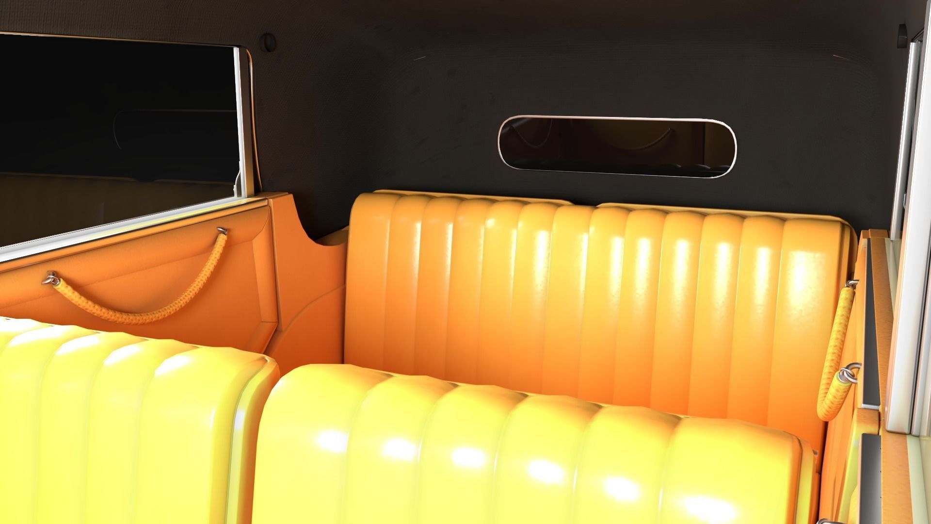 Maybach DS8 Zeppelin 1938 Low-poly 3D model_10