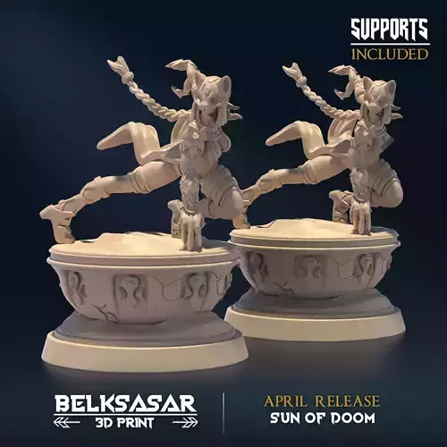 Doomclaws B Nude and Normal