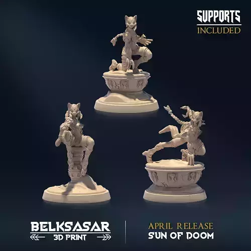 Doomclaws Nude Set x3