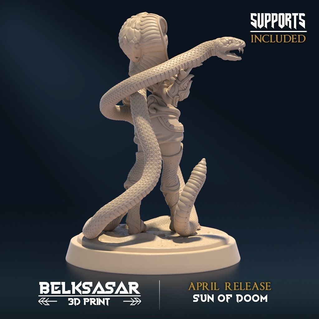 Sandviper Mage A 3D print model_2