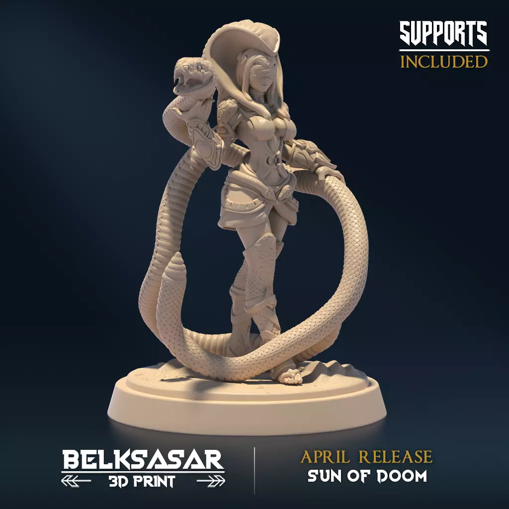 Sandviper Mage A 3D print model_0